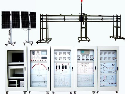 LG-TG01型 大型模擬太陽(yáng)升降、太陽(yáng)跟蹤、光伏發(fā)電、充電逆變實(shí)訓裝置